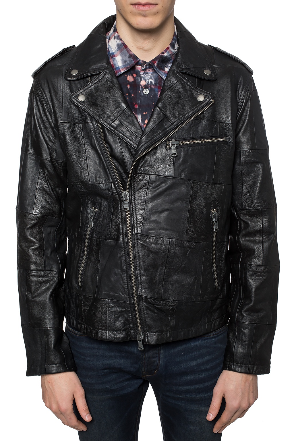 John varvatos hotsell patchwork jacket